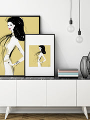She's All Style - Illustration - Limited Edition Print - Tiffany La Belle