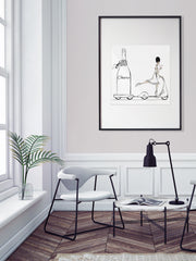 Cheers on Wheels - Illustration - Limited Edition Print - Tiffany La Belle