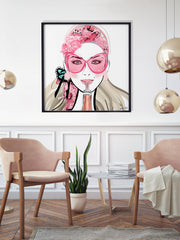 Who Needs a Glass? - Illustration - Limited Edition Print - Tiffany La Belle