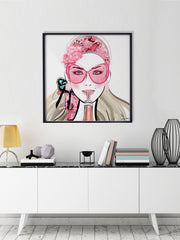 Who Needs a Glass? - Illustration - Limited Edition Print - Tiffany La Belle