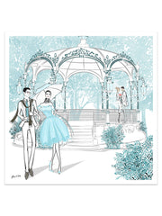 Young Lovers - Illustration - Limited Edition Print - Tiffany La Belle