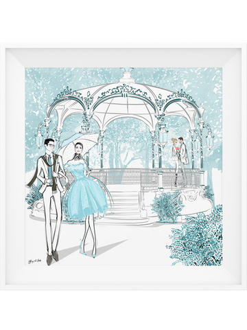 Young Lovers - Illustration - Limited Edition Print - Tiffany La Belle