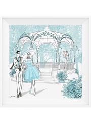 Young Lovers - Illustration - Limited Edition Print - Tiffany La Belle