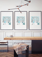 Young Lovers - Illustration - Limited Edition Print - Tiffany La Belle