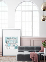Young Lovers - Illustration - Limited Edition Print - Tiffany La Belle