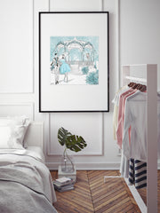 Young Lovers - Illustration - Limited Edition Print - Tiffany La Belle