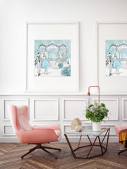 Young Lovers - Illustration - Limited Edition Print - Tiffany La Belle