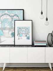 Young Lovers - Illustration - Limited Edition Print - Tiffany La Belle