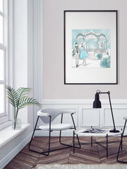 Young Lovers - Illustration - Limited Edition Print - Tiffany La Belle